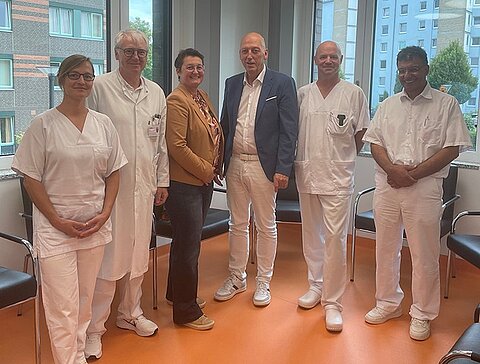 25-jähriges Jubiläum von Prof. Heller als Chefarzt der Orthopädischen Klinik