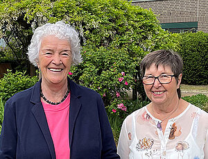 Anke Kelm und Ursula Wahrendorf, Patientenfürsprecherinnen